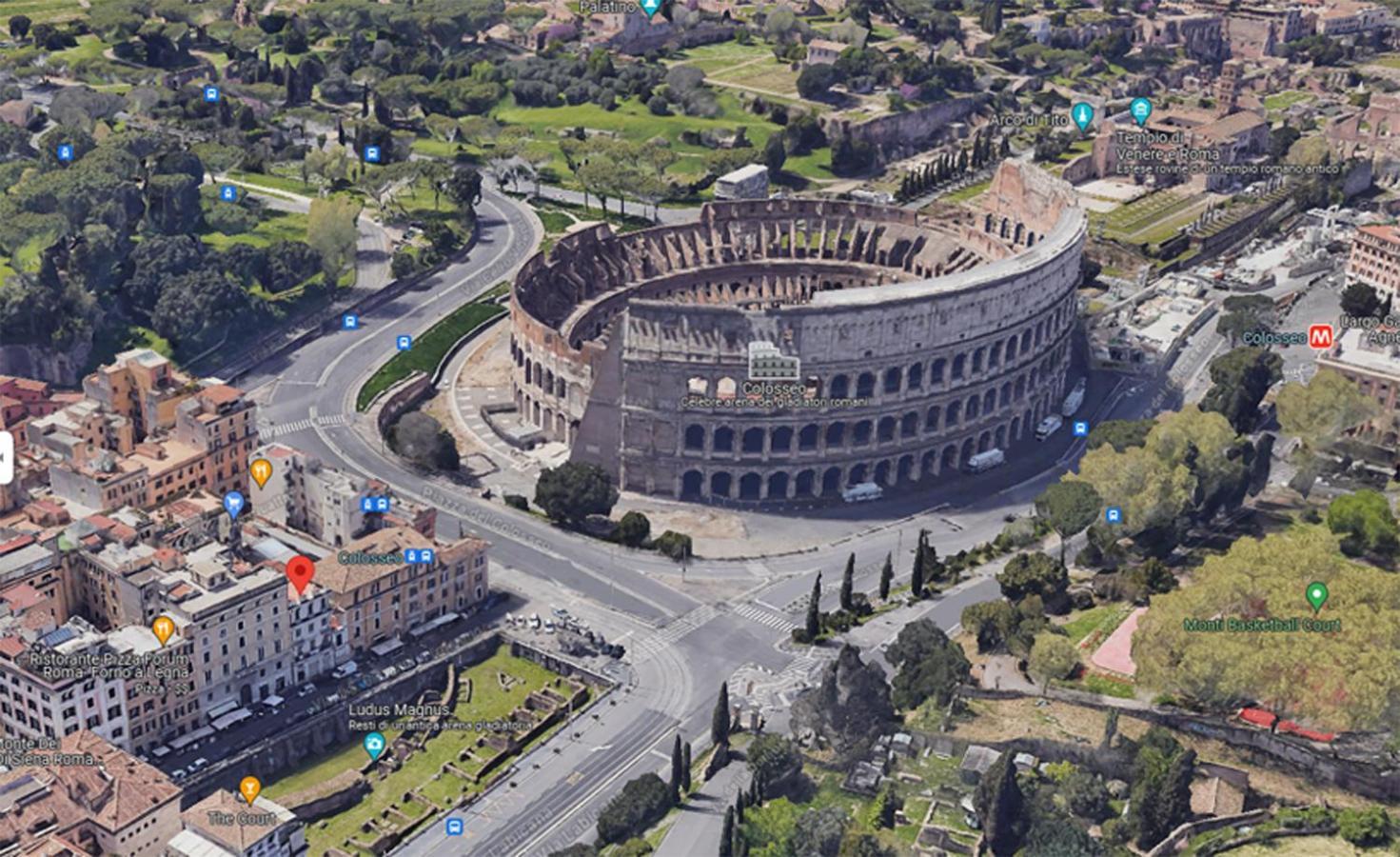 A Casa Di Lu, Al Colosseo - Guest House โรม ภายนอก รูปภาพ
